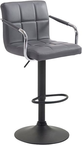 CLP Barhocker Lucy V2 schwarz, grau, 315650, 4251756431785