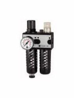 Produktbild von Riegler Wartungseinheit, zweiteilig mit Polycarbonatbehälter und Schutzkorb, 100575 Riegler Wartungseinheit, zweiteilig mit Polycarbonatbehälter und Schutzkorb, 100575