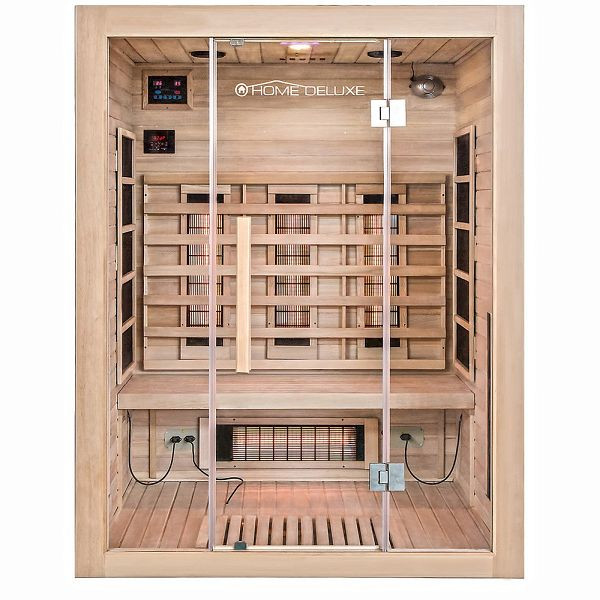 HOME DELUXE Infrarotkabine SAHARA - L mit Vollspektrumstrahler, 7362