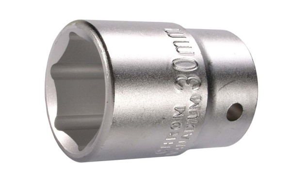 SW-Stahl Steckschlüsseleinsatz, 3/4", 30 mm, Chromstahl, 07660-30SB