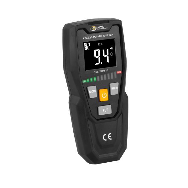 PCE Instruments Feuchtemessgerät, Induktionsmessung für 10 Materialtypen, PCE-PMM 10