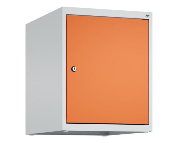 C+P Schrankaufsatz Classic PLUS, Aufsatzschrank, 7035/2004, Zylinderschloss, 500x400x500mm, 1 Abteil, 080090-12 S10031