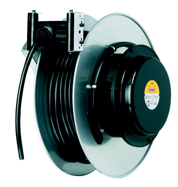 ELMAG Automatischer Kabelaufroller ZECA, 1757/RNF, 14+2 Meter, 5x6mm², IP 65 (2, 5 m Zuleitung, ohne Stecker und Kupplung), 44241