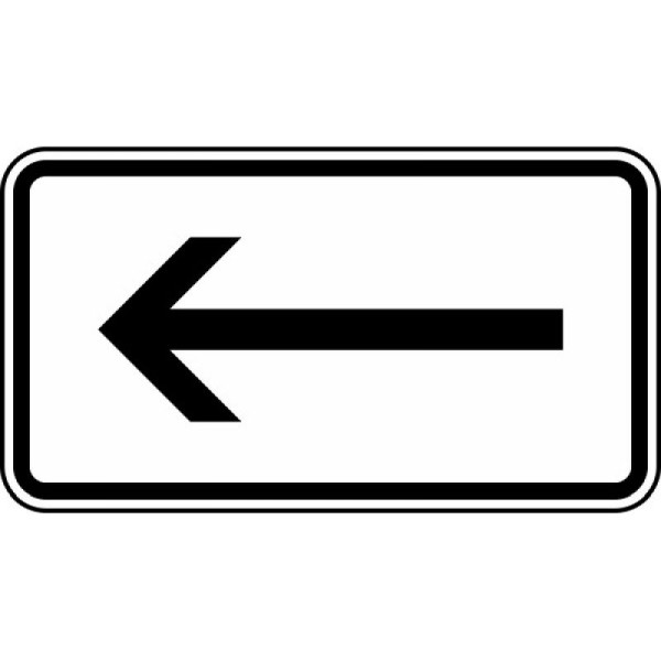 Stein HGS Linksweisend Nr. 1000-10, 412x750mm /RA1/Flachform 3mm, 1000-10-313