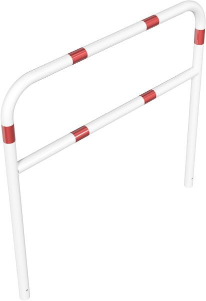 Schake Rohrbügel aus Stahlrohr Ø 60 x 2,5 mm mit Querholm zum Einbetonieren, Gesamtbreite: 1500 mm, Gesamthöhe: 1400 mm, 465_33B