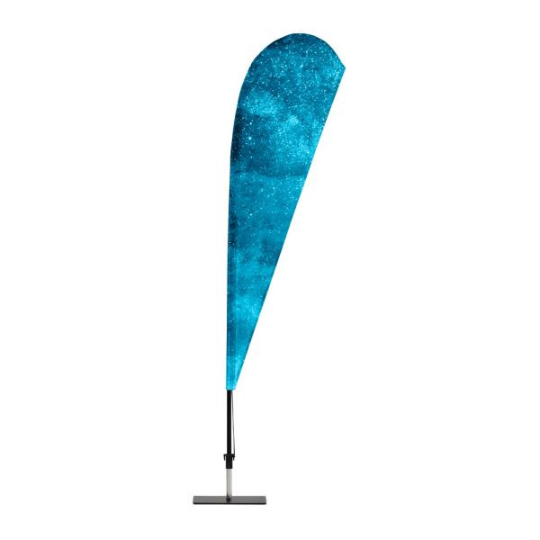 Showdown Displays Promoflag, schwarz, Aluminium, PROFLAG