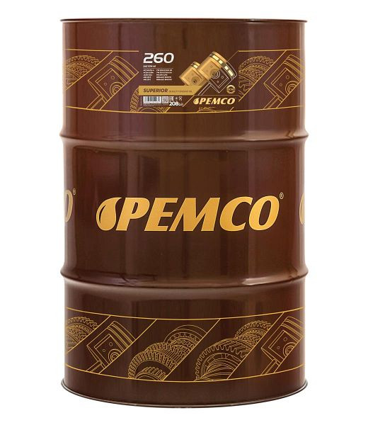 PEMCO HC-Synthese-Motoröl 260 10W-40, VE: 208 l, PM0260-DR