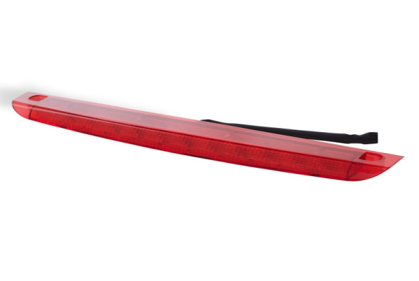HELLA Zusatzbremsleuchte - LED - 12V - Anbau - Lichtscheibenfarbe: rot - LED-Lichtfarbe: rot - Kabel: 3500mm - offene Kabelenden - hinten, 2DA 959 580-151