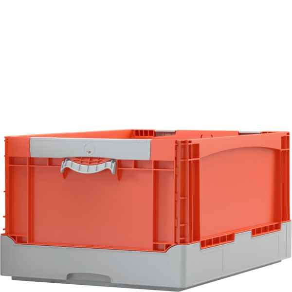 BITO KlappboxEQ 64321L orange, Liftgriff, 400x320x600mm, 31455