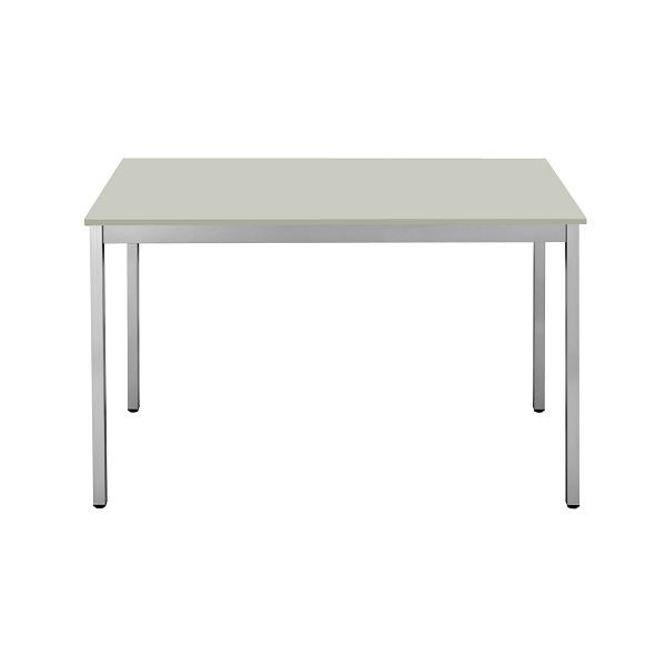 Bisley Mehrzwecktisch, Breite 1200 mm, Tiefe 600 mm, 19mm Tischstärke, 300 aluminium x G grau, MT1206G300