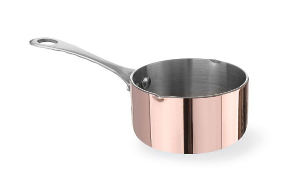 Hendi Miniatur Kasserolle mit Ausgießer, ØxH: 75x40 mm, 607022