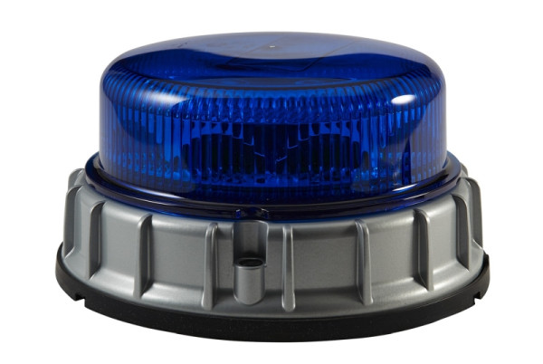 HELLA LED-Blitz-Kennleuchte, K-LED 2.0 F, 12/24V, blau, Anbau, Kabel: 1450mm, Stecker: offene Kabelenden, 2XD 011 557-111