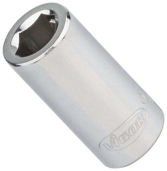 VIGOR Bit Adapter, Vierkant hohl 6,3 mm (1/4 Zoll), Sechskant hohl 6,3 (1/4 Zoll), 25 mm, V3651N