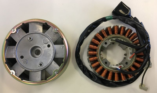 ELMAG Generator komplett (ohne Elektronik) für SEBSSi 2000W, 9503125