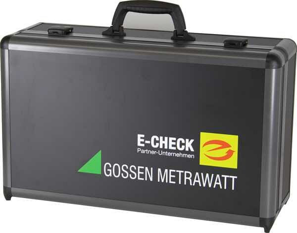 Gossen Metrawatt E-CHECK- Koffer Aluminiumkoffer für Prüfgeräte und Zubehör, Z502M