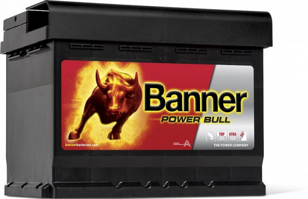 Banner Power Bull P62 19, Kalzium PKW Batterie der neuesten Generation, 013562190101