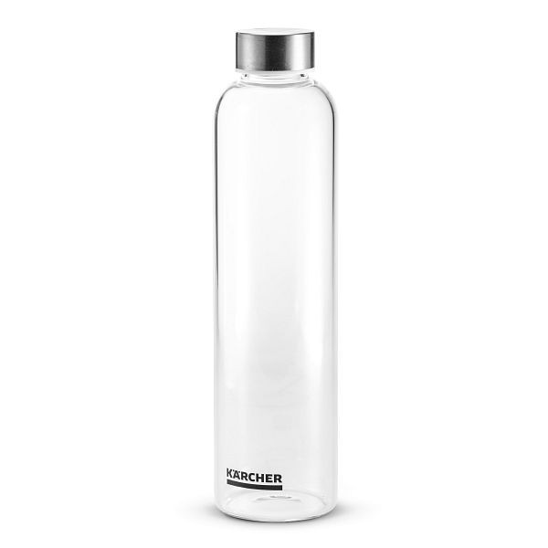Kärcher Trinkflasche Glas Zubehoer WPD, Produktvorteile: Neoprenhülle mit appliziertem Kärcher Logo, 6.642-186.0