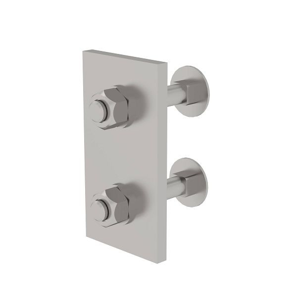 Munk Günzburger Steigtechnik Schienenbefestigung für Leitersprossen Edelstahl, 077556