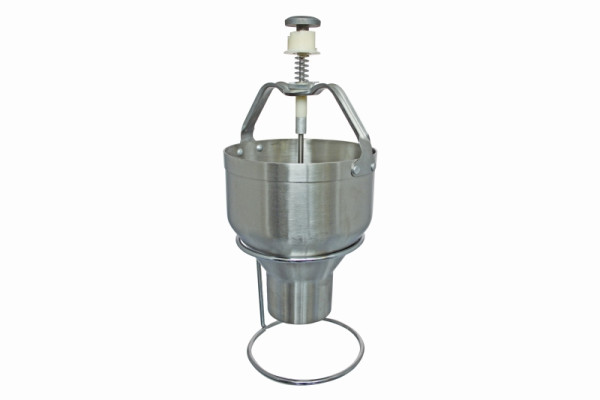 Schneider Teigdosierer aus Edelstahl mit Ständer, 3 Liter- Höhe: 395 mm, Ø: 167mm, 152975