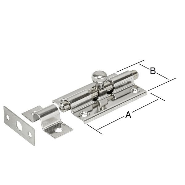 Vormann Grendelriegel 55 x 35 mm, VE: 5 Stück, 091948000