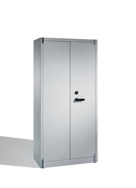 C+P Feuerschutzschrank Certos, H1950xB930xT500mm, Farbe: Weißaluminium, Klinkengriff, 5 OH, 1170-00 S10012