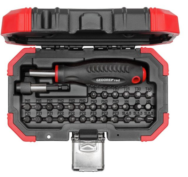 GEDORE red Bit-Satz 1/4 32-teilig BMC, robust, Schraubendreher, 3301348