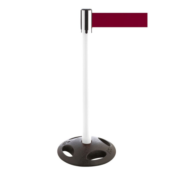 Stein HGS Personenleitsystem -P-Line Maxi-, weiß, burgunder, mit Gurtendstück (Standard), 34175m-1502