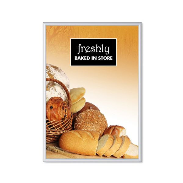 Showdown Displays Klapprahmen 70x100 - Brandschutz B1 (25 mm), KR70x100G25B1