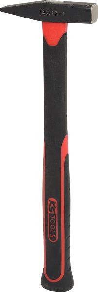 KS Tools Schlosserhammer mit Fiberglasstiel, 100g, 142.1311