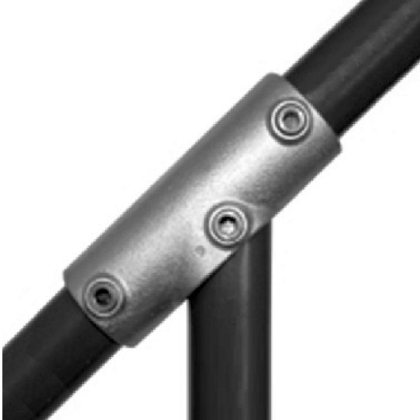 Stein HGS T - Stück lang 30°- 45°, aus Temperguss, Rohr Ø 42 mm, VE: 10 Stück, 62515.0002