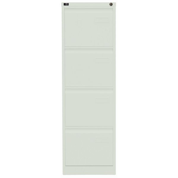 Bisley LIGHT Hängeregistraturschrank LIGHT, einbahnig, 4 HR-Schubladen, 644 portland, IPCCA14644