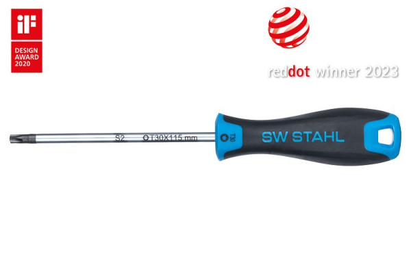 SW-Stahl Schraubendreher, T-Profil, T30 x 115 mm, 32730SB