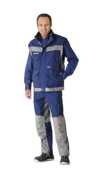 Planam Plaline Weste, marine/zink, Größe XXXL, 2532064
