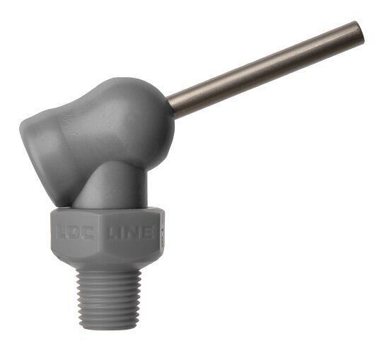 Loc-Line Hochdruckdüse XW 1/8", D=4,1mm, L=31,8mm, a=102° grau, L72055G