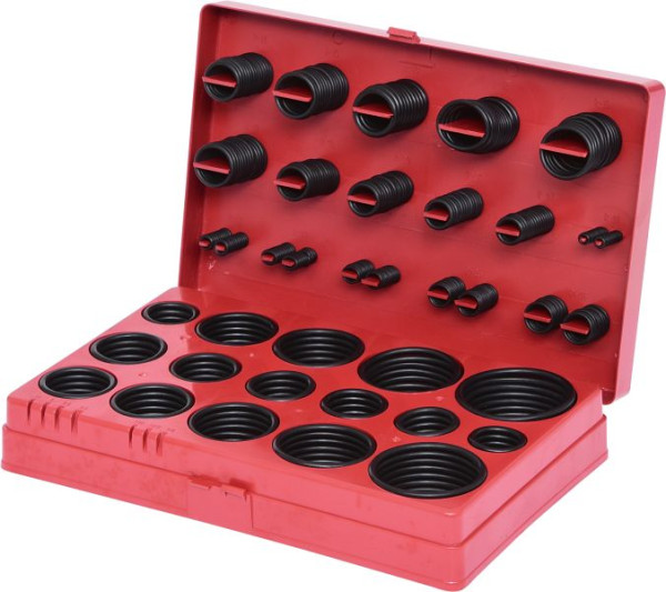 KS Tools Sortiment O-Ringe, Innen Durchmesser 3-50mm/R01-R32, 419-teilig, 970.0130