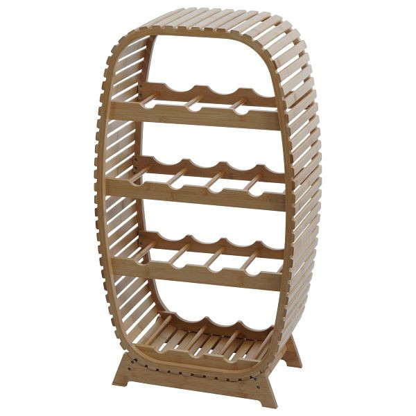 Mendler Bambus Weinregal HWC-N85, Weinständer Flaschenregal für 14 Flaschen, FSC 85x46x25cm, 109594