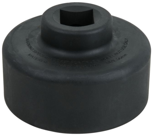 KS Tools 1" Achsmuttern-Schlüssel, 6-kant, kurz, 90mm, 460.0230