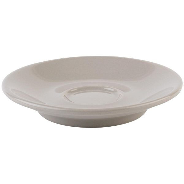 APS Espressountertassen in grau Ø 11,5 cm, Höhe: 2 cm, VE: 6 Stück, 16009
