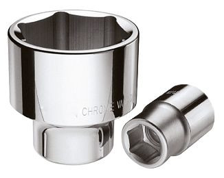 Kraftwerk 3/4" Steckschlüssel-Einsatz 24 mm, Länge: 51 mm, 400240