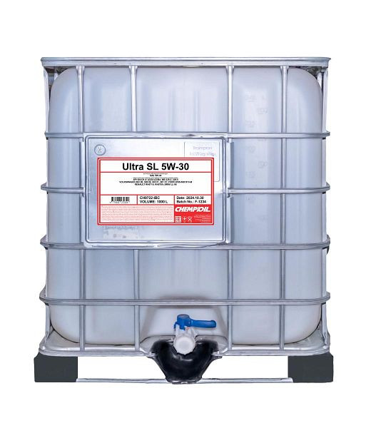 CHEMPIOIL Premium-Motorenöl 9722 Ultra SL 5W-30, VE: 1000 l, CH9722-IBC