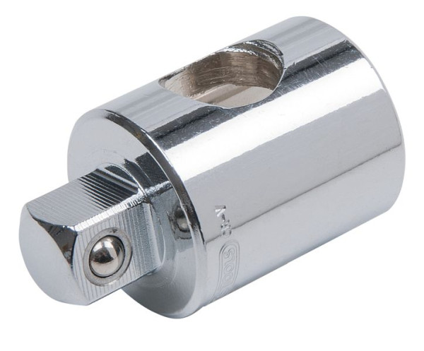KS Tools 1/2" CHROMEplus Gleitstück/Vergrößerungsadapter, 3/8"F x1/2"M, 918.1261