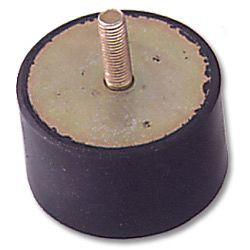 ELMAG Gummipuffer, Ø 70 x Höhe: 50 mm, AG M 10, 11979, 9004853119798