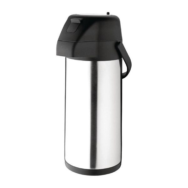 Olympia Pumpkanne 3L, Edelstahl, sehr beständig und kompakt, CN641, 5050984455162