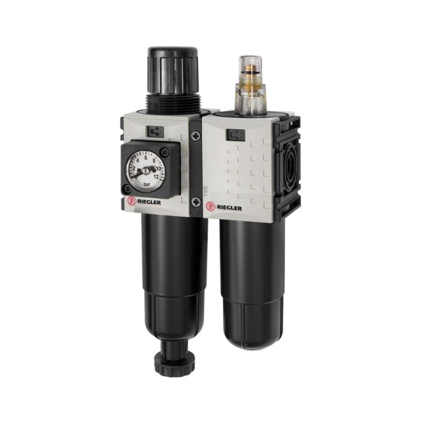 Riegler WE 2-teilig »FUTURA-mini«, Metallbehälter, Kompaktmanometer, G 1/4, 0,1-4, HA, 142478