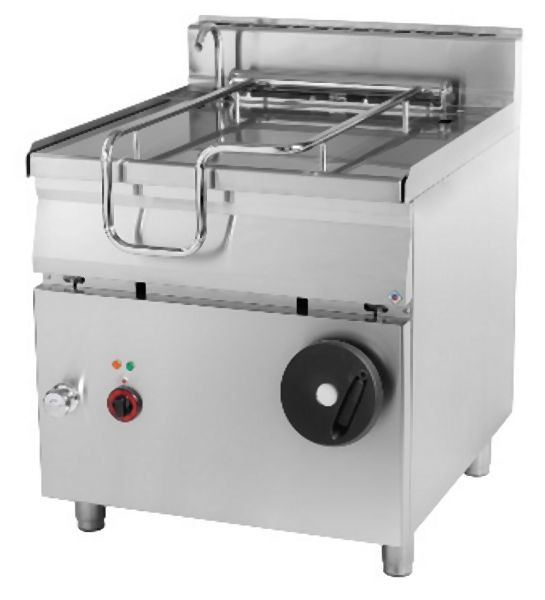 RM Thermik Serie 900, Elektro-Kippbratpfanne, 80 L, Gusseisen, manuelle Kippvorrichtung, BR-90/80ET