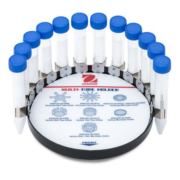 OHAUS Vertikaler 15-ml-Röhrenhalter (12 Clips), 83041241