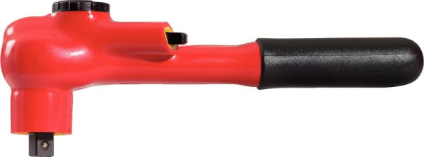 KS Tools 3/8" Umschaltknarre mit Schutzisolierung mit Verriegelungsmechanik, 32 Zahn, 117.3800