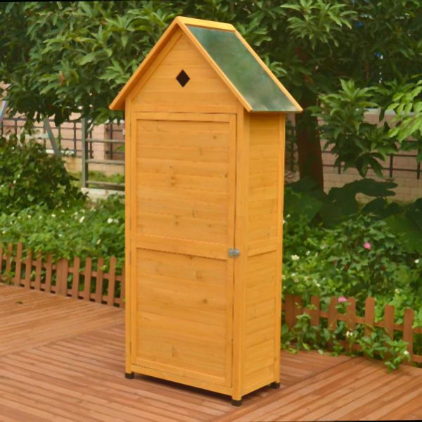 Metra Großer Garten- und Geräteschrank, viel Stauraum, 10162
