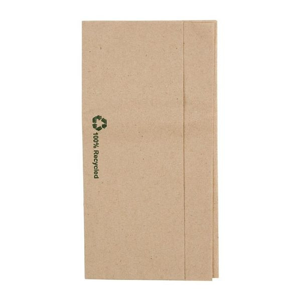 Fiesta Recyclable Spenderservietten aus recyceltes Kraftpapier 32x30cm (6000 Stück), FE211