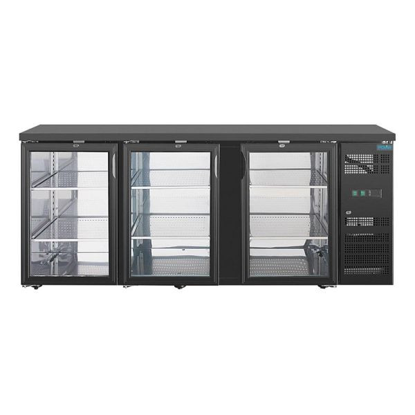 Polar U-Series Bar Kühlschrank mit 3 Türen Display, UA022
